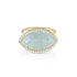aquamarine cabochon and diamond marquise cocktail ring, head-on view <span class='visuallyhidden'>. Call the Beverly Hills store at 323-404-2959 or contact us through this website for one-on-one assistance.</span>
